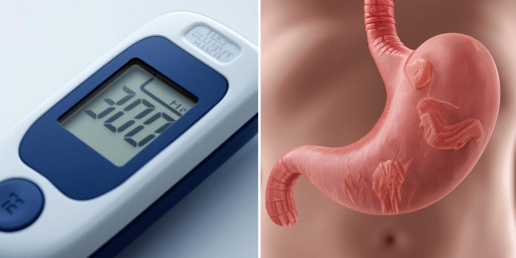 فلج معده و دیابت